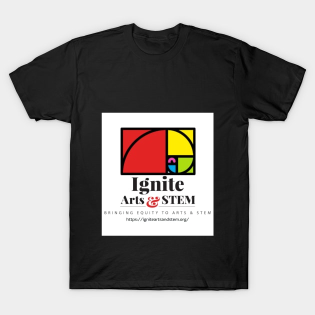 Ignite Arts & STEM Square Logo T-Shirt by Ignite Arts & STEM